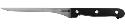 Zanetti, Coltello per Sfilettare Modello Classic, Coltello Acciaio Inox Finitura Mat, Lama 18 cm, Spessore 1.5 mm, Coltello Cucina, Coltello Sfilettatore, Manico Rivettato