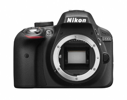 Nikon D3300 Digital SLR Camera, Black