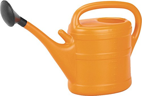 Geli Watering Can 10L orange polyethylene with Shower