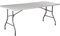 Home Discount Klapptisch, 4 ft, 5 ft oder 6 ft, 152 cm, Weiß