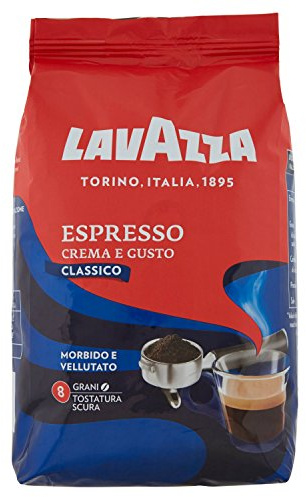 Lavazza Caffè in Grani per Macchina Espresso Crema e Gusto - 3 confezioni da 1 Kg [3 Kg]