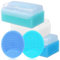 Cradle Cap Brush Baby Sponges for Bath Newborn | 5-Pack Baby Sponge Cradle Cap Treatment | Baby Brush Cradle Cap Comb | Baby Bath Sponge Brush