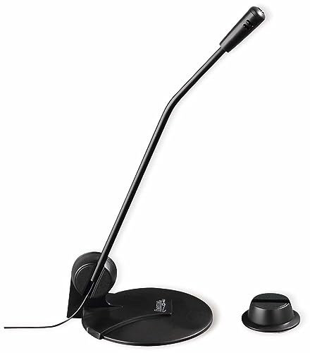 Hama CS-461 PC-Mikrofon Schwarz Kabelgebunden inkl. Stativ, 139902