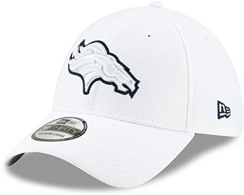 New Era 39Thirty Cap Platinum Sideline Denver Broncos