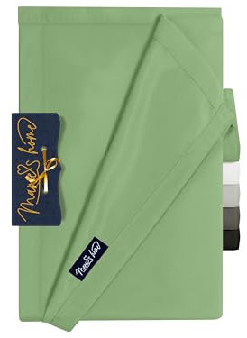 Marie´s Home Laken - Betttuch - Decke - Haushaltstuch Velvety Soft 1614.2354, 180 x 275 cm, Salbei