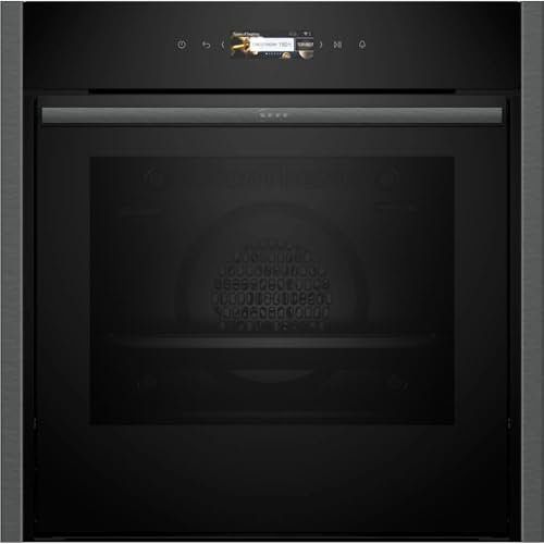 Neff N70 Slide & Hide Electric Oven - Graphite Grey