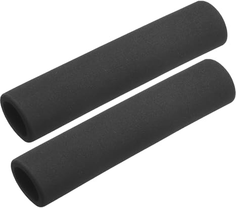 QUARKZMAN 2 stycken skumslangar för handtagsstöd, rörisolering, 35 mm ID 47 mm OD 195 mm svart