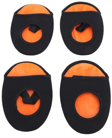 2 Parespunkte Cyclism Cubebotas Radsport Winterlenkung Wasserdichtes Wärmeleitrad Unisex Road Fahrrad (Schwarzgelb)