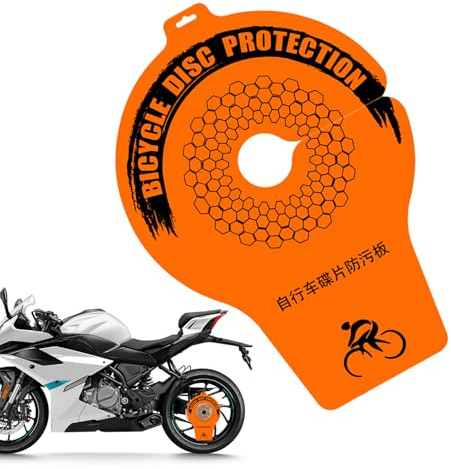 Protezione anti-sporco per bicicletta, parafango in metallo impermeabile | Protezione per la pulizia della catena per moto | Per la pulizia di pneumatici da mountain bike e moto, pendolarismo, viaggi