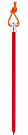 Estaca para Tiendas de campaña, Duradera, de aleación de Aluminio de 9,1 Pulgadas de Largo, fácil penetración, estaca de Tierra Resistente y Ligera para toldo de Tienda de campaña