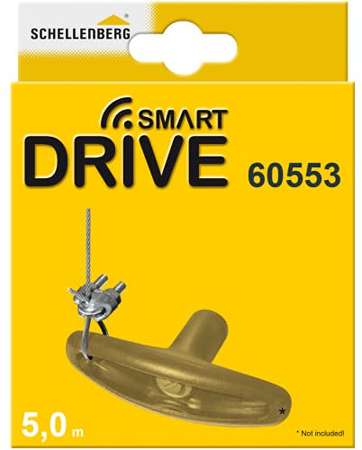 Schellenberg 60553 Desbloqueo de emergencia para mandos de garaje DRIVE, abre/cierra el garaje a pesar de un corte de corriente