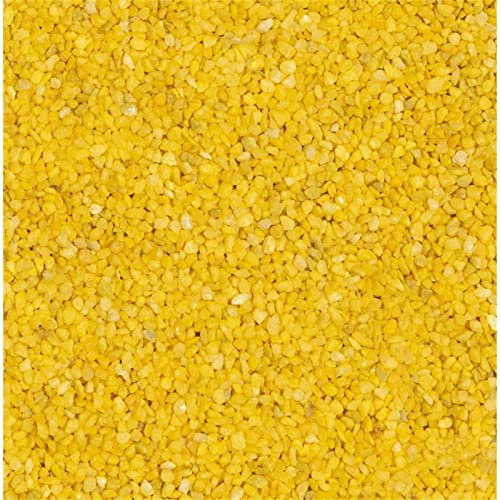 Eurosand Dekogranulat/Dekosteine (2-3 mm), 1 kg, gelb