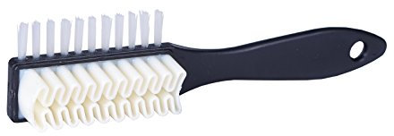 Kaps Krepp-Schuhbürste für Nubuk- und Wildleder Weiche Borsten zur Reinigung Ihrer Schuhe ohne Kratzer oder Schäden zu hinterlassen – Für beliebig farbige Schuhe, Stiefel & Taschen