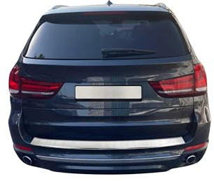 OMAC Rear Bumper Sill Cover Protector Guard for BMW X5 F15 2014-2018 Stainless Steel