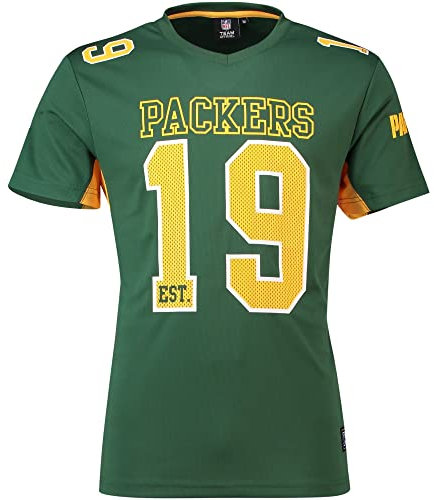 Fanatics Green Bay Packers T-Shirt NFL Fanshirt Jersey American Football grün - 3XL