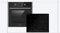 Klugmann Backofen-Set KO608.5TCX+KI6000BS, Teleskopauszug, 3-fach-Verglasung abnehmbare Tür, Versenkbare Knebeln, 8+1 Beheizungsarten, 64 l netto, Induktion Kochfeld, Multi-Slide-Sensor, FlexZone