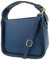 Toscanto Damen Umhängetasche Leder Tasche türkis OTT154UT Leder Umhängetasche
