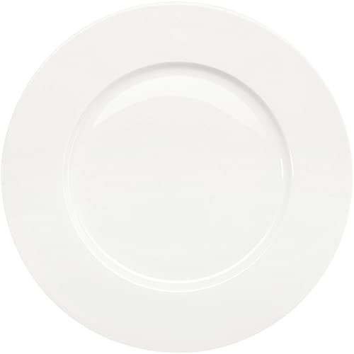 ASA ASA1953013 Table Piatto per Pane con Bordo Largo, Fine Bone China, Bianco Caldo, Ø 18 cm, 1953013