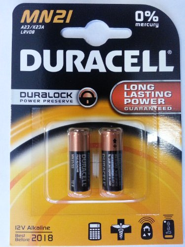 DURACELL Batt. alcalina Security mn21 bl.2pz