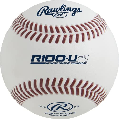 Rawlings | ULTIMATE PRACTICE TECHNOLOGY Baseballs | R100-UP1 | High School | Practice Use | 12 Count
