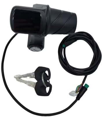 Original Lock and Throttle for Xiaobai S1 12 inch Folding Electric Bicycle Digital Display Spare Parts