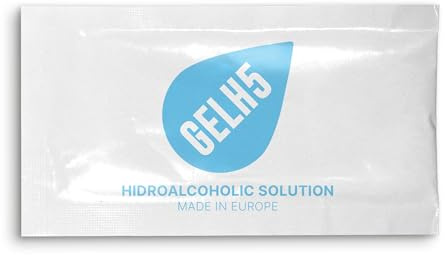 Hostelpak | 1000 unità - Sachet Gel igienizzante per le mani Sachet cialde - Monodose 3ml Amenities hotel