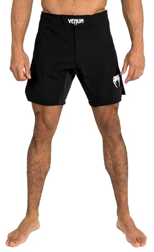 Venum, Contender Short de Combat, Homme, XS, Noir/Blanc