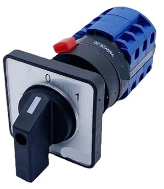 LW26-20/3 monotrou monté OFF-ON 6 fils puissance universelle sélection de Rotation rotatif 20A interrupteur à came 1 pièces(0-1)