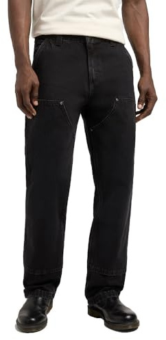 Lee Jeans da Uomo Double Knee Carpenter, Loose Straight Fit, Straight Leg, No Break, 50 IT (36W/32L)