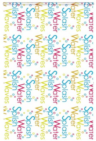 Jiangboyue-4015039 - Estor enrollable de ducha con casete, 150 x 240 cm, ancho de tela 146 cm