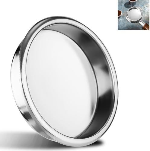 Xiciki for Gaggia Classic Coffee Machine, Stainless Steel Espresso Blind Basket 58mm Portafilter Back Flush Blind Filter Breville Backflush Cleaning Disc, Filter Basket for Espresso Machines