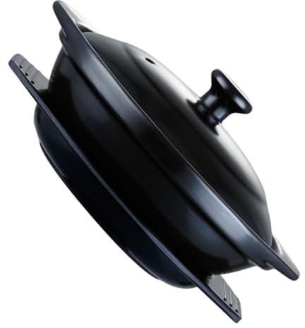 EPIGEIST Cazuela De Cerámica Para Estofado 610ml Bandeja Antideslizante Utensilio De Cocina Para Arroz y Sopa Uso Doméstico