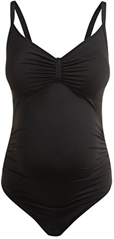 Noppies Kids Swimsuit Saint Tropez - Bañador para Mujer, Color Schwarz (Black c270), Talla 36