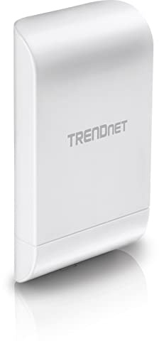 TRENDnet 10dBi Wireless N300 Outdoor PoE Access Point, TEW-740APBO, Point-to-Point (2.4 GHz), Multiple SSID, AP, WDS, Client Bridge, WISP, IPX6 Rated Housing, Built-in 10 dBi Directional Antenna