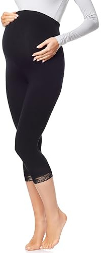 Be Mammy Leggings Premaman 3/4 BE20-161 (Nero, S)