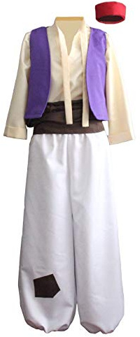 Ainiel herr arabisk prins kostym Aladdin Street Rat kostymer