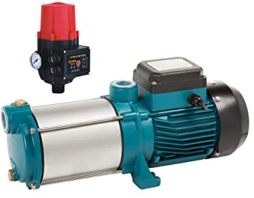 Hauswasserautomat Gartenpumpe MH 1300Watt 6000 L/h 5,5bar + Steuerung IBO-SK15