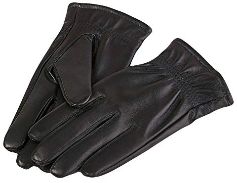 SK Studio Garçons Filles Gants Mignons,Gants d'hiver,Plusieurs Couleurs,Gants Cuir de Mouton pour Cyclisme,Sports de Plein Air Noir 8-10 Age