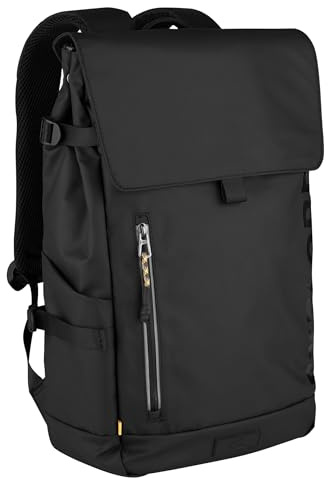 camel active Explore Herren Rucksack Backpack Groß Schwarz