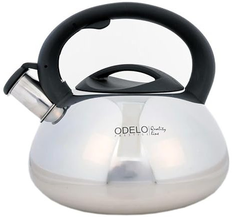 Bollitore da 3,0 l, bollitore a fischio, teiera a induzione, gas e fornelli elettrici, argento