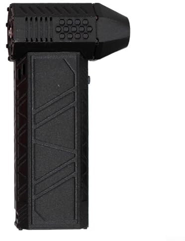 Soffiatore Portatile a Getto D'aria, Mini ventilatore Turbo Jet Super Jet Ventilatore, 180W Mini Soffiatore a Getto Portatile da 120.000 Giri/Min, per Asciugare L'auto, Campeggio, Barbecue (Nero)
