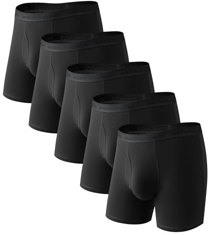 Natural Feelings Lot de 5 Boxer Bambou Homme