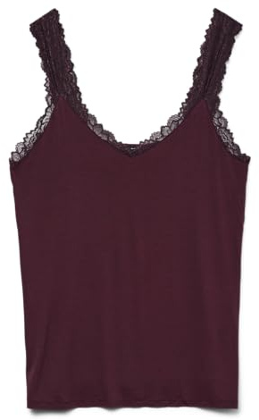 VERO MODA CURVE Vmcrosa SL Top JRS Noos Cur, Vin, M Femmes