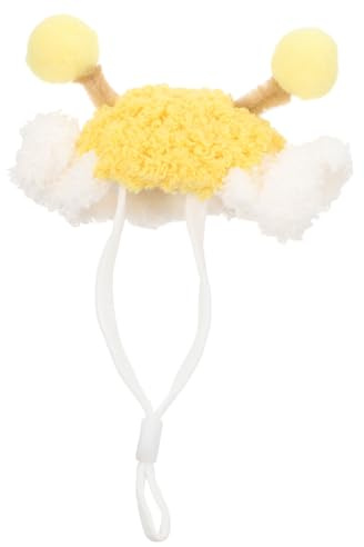 SHINEOFI Sombrero de Hámster Adorable Mano Sombrero de Mago para Mascotas Adorno de Punto para Hámster Loro y Mascotas Pequeñas para Decoración Festiva de Año