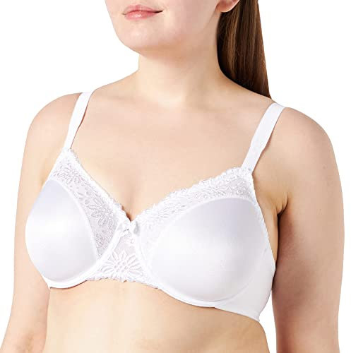 Triumph Womens Ladyform Soft W X Minimizer Bra, White, 38D UK