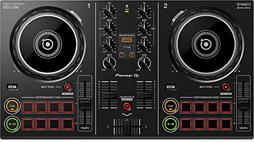 Pioneer DDJ-200 – Bluetooth startnivå kontroll för DJ användbar med smartphone, svart (förnyad)