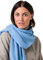 Style & Republic Kaschmir Schal Damen aus 100% Cashmere - dein kuscheliger Premium Schal für stilvolle Herbst- & Winter-Momente - Eisblau