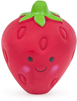 Petface Giocattolo morbido per cani in lattice alla fragola, grande