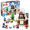 LEGO 10976 DUPLO Santa's Gingerbread House Toy with Santa Claus Figure, Stocking Filler Gift Idea for Toddlers, Girls and Boys Age 2 Plus