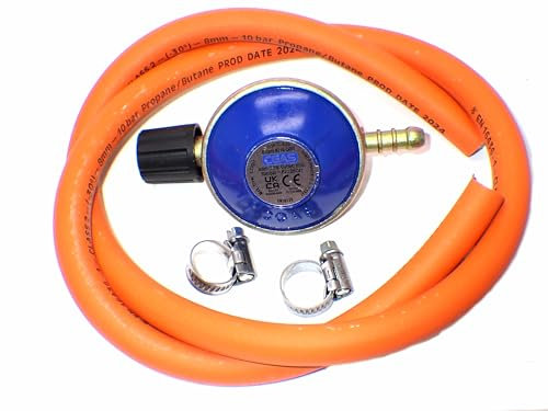 1M Gas Canister Hose Kit En417 7/16 Fitting